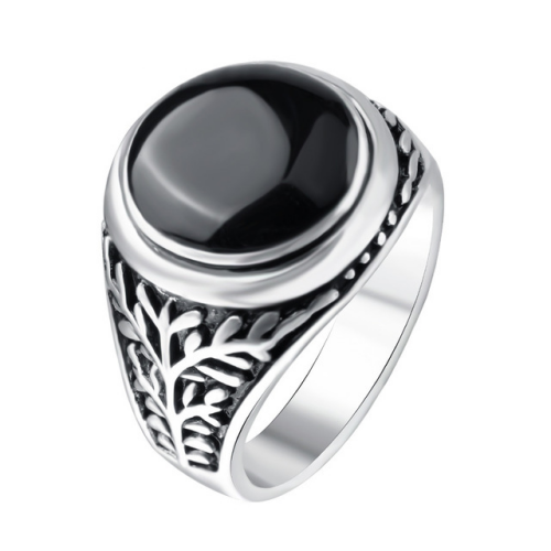 Obsidian Womens Ring